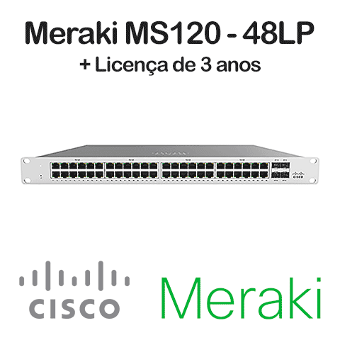 Switch meraki ms120-48lp