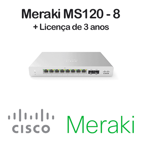 Switch meraki ms120-8