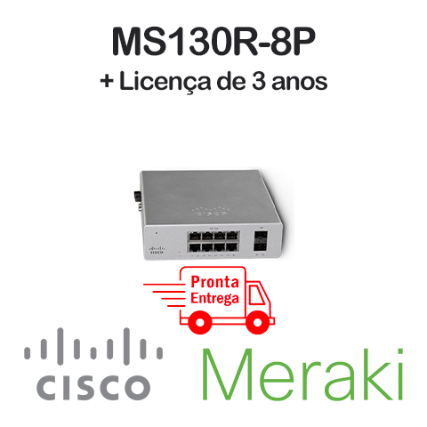 Switch meraki ms130r-8p