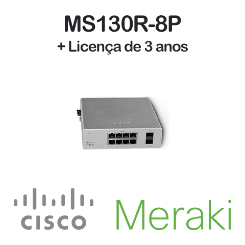 Switch meraki ms130r-8p b