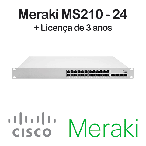 Switch meraki ms210-24