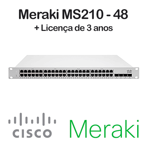 Switch meraki ms210-48
