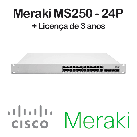 Switch meraki ms250-24p