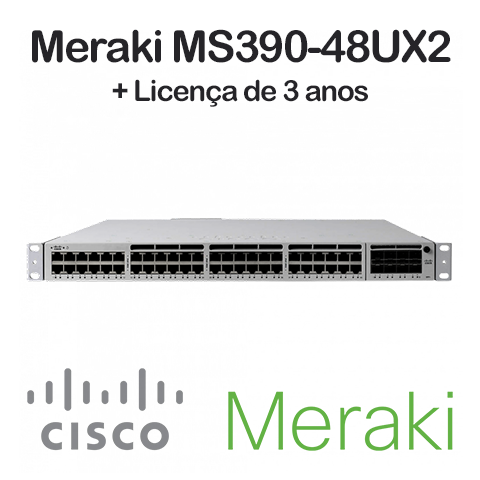 Switch meraki ms390-48ux2