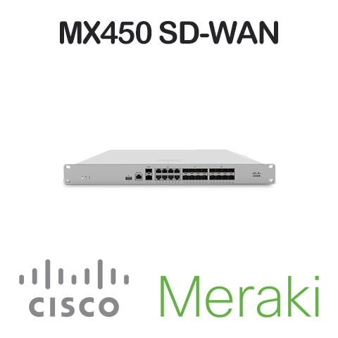 SD-WAN meraki mx450 b