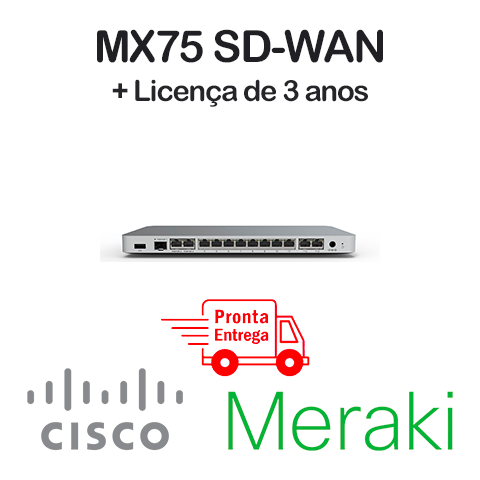 SD-WAN meraki mx75